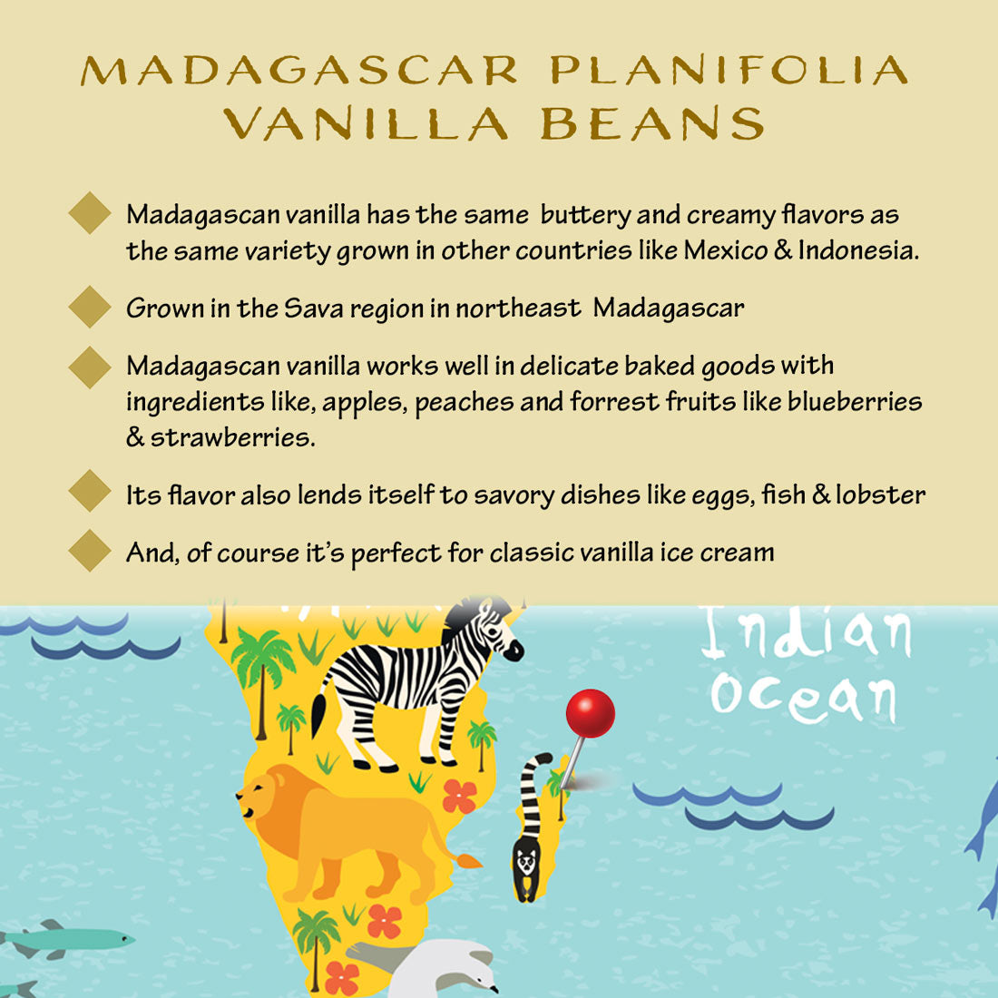[LIQUIDATION] Madagascar TK/European Grade A Vanilla Beans for Baking & Desserts, Planifolia.